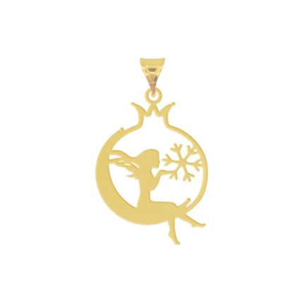 آویزطلا دخترزمستان