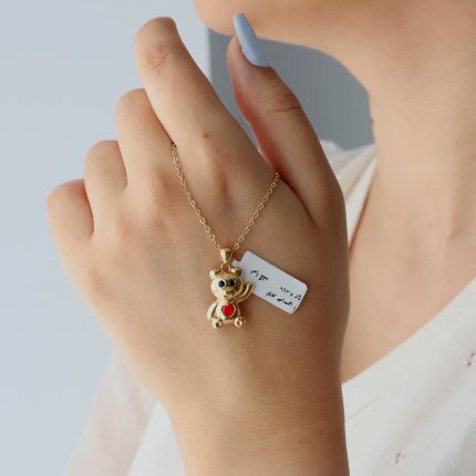 آویز طلا تدی