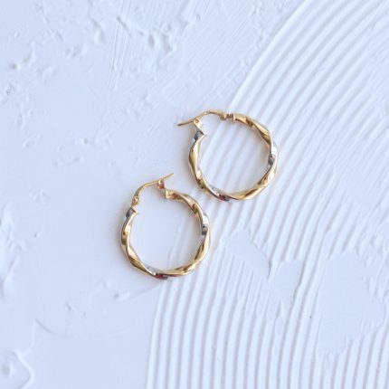 گوشواره حلقه ای لوکس